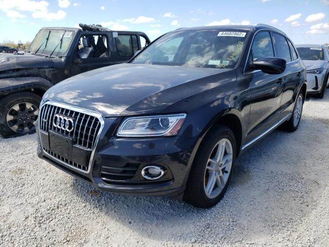 WA1CMAFP1EA124303 - 2014 AUDI Q5 TDI PRE BLUE photo 2