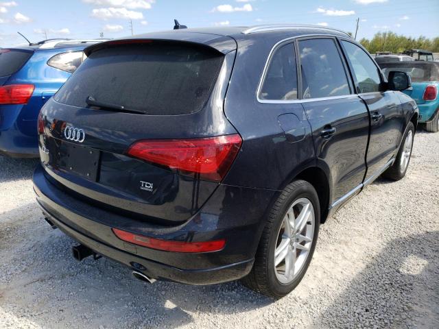 WA1CMAFP1EA124303 - 2014 AUDI Q5 TDI PRE BLUE photo 4