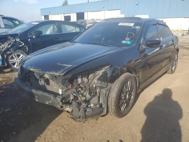 1HGCP26819A122876 - 2009 HONDA ACCORD EXL BLACK photo 2