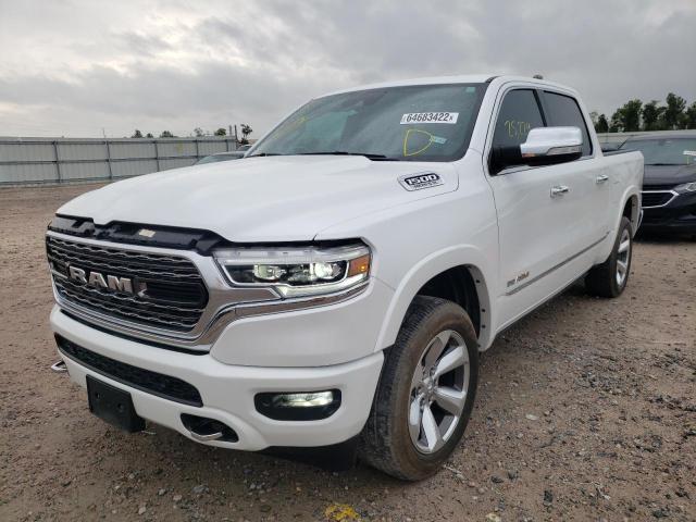 1C6SRFHTXLN254734 - 2020 RAM 1500 LIMIT WHITE photo 2