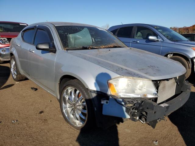 1B3BD4FB1BN591671 - 2011 DODGE AVENGER EX SILVER photo 1