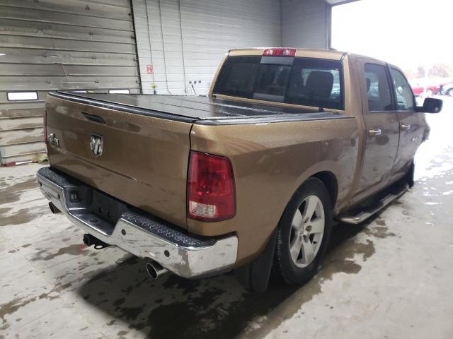 1C6RD6LT3CS208152 - 2012 DODGE RAM PICKUP BROWN photo 4