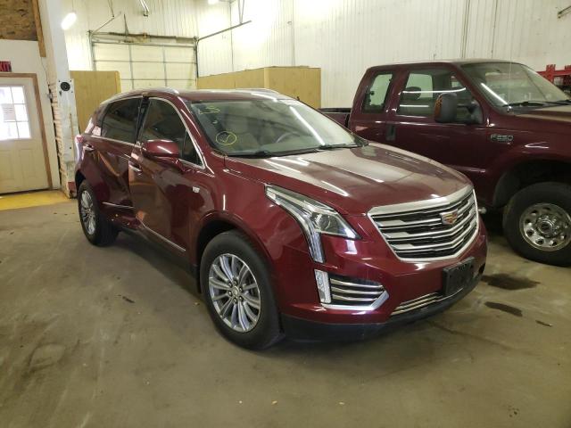 1GYKNDRS4HZ187587 - 2017 CADILLAC XT5 LUXURY BURGUNDY photo 1