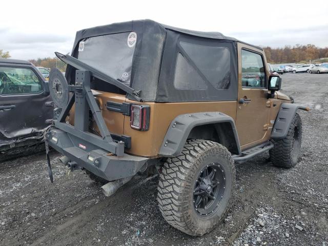 1J4AA7D19BL581698 - 2011 JEEP WRANGLER J GOLD photo 4