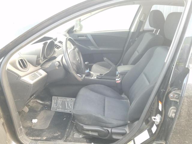 JM1BL1H51A1116955 - 2010 MAZDA 3 BLACK photo 5