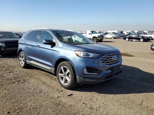 2FMPK3J9XKBB88448 - 2019 FORD EDGE SEL BLUE photo 1