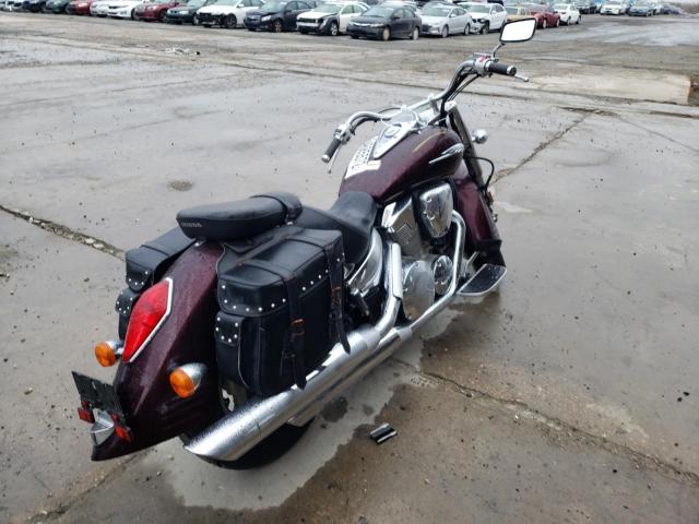 1HFSC52667A409306 - 2007 HONDA VTX1300 R MAROON photo 4