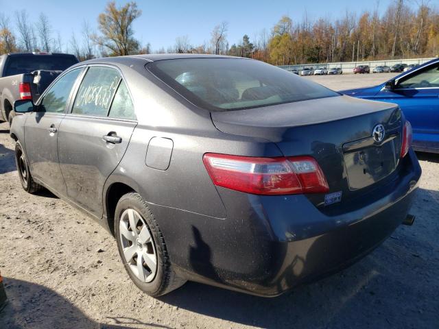 4T1BE46K77U609126 - 2007 TOYOTA CAMRY CE CHARCOAL photo 3