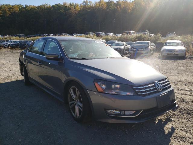 1VWCM7A33DC132903 - 2013 VOLKSWAGEN PASSAT SEL GRAY photo 1