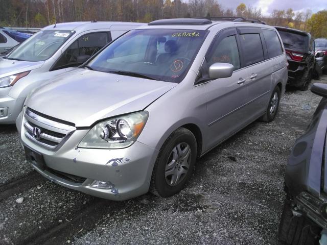 5FNRL38836B060603 - 2006 HONDA ODYSSEY TO SILVER photo 2