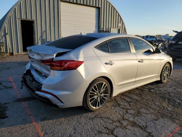 KMHD04LB5JU683485 - 2018 HYUNDAI ELANTRA SP SILVER photo 4