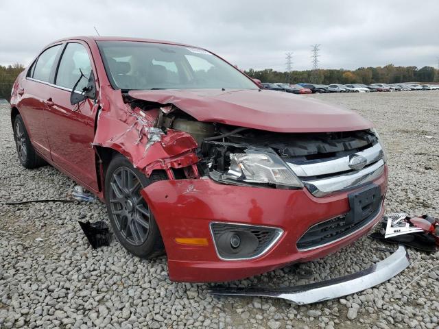 3FAHP0JA7BR340986 - 2011 FORD FUSION SEL RED photo 1