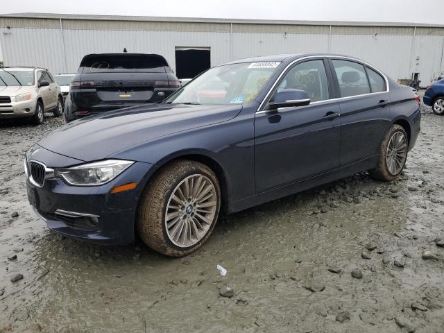 WBA3B9G57FNR94524 - 2015 BMW 335 XI BLUE photo 2