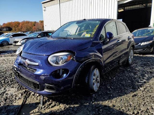 ZFBCFYDT0GP350893 - 2016 FIAT 500X LOUNG BLUE photo 2