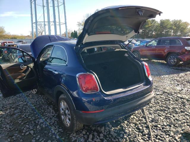 ZFBCFYDT0GP350893 - 2016 FIAT 500X LOUNG BLUE photo 3