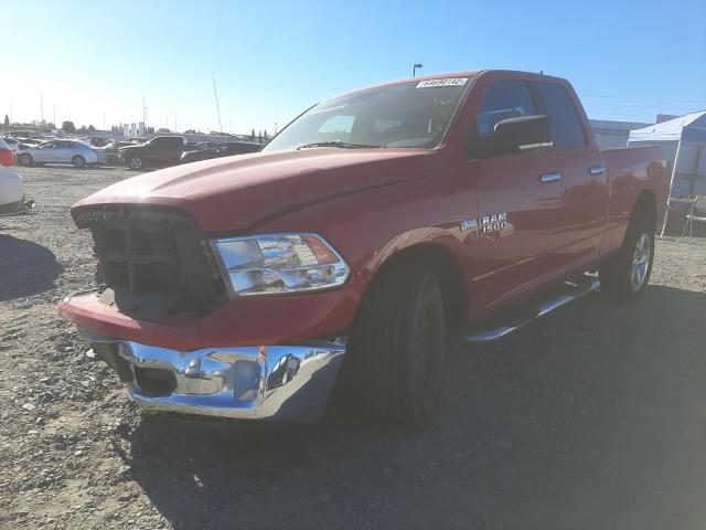 1C6RR7GT1FS540158 - 2015 RAM 1500 SLT RED photo 2