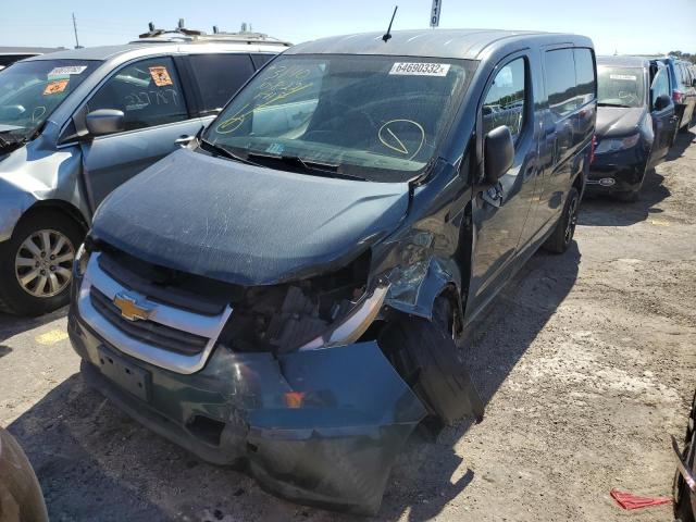 3N63M0ZN3FK698148 - 2015 CHEVROLET CITY EXPRE 蓝色 照片 2