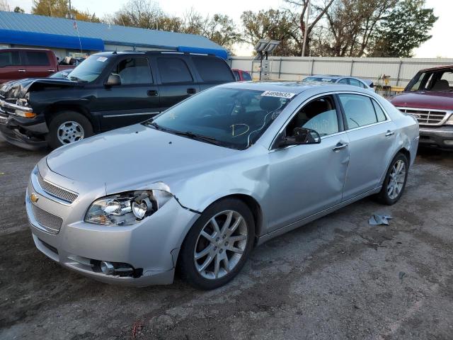 1G1ZG5E78CF310512 - 2012 CHEVROLET MALIBU LTZ ვერცხლისფერი ფოტო 2