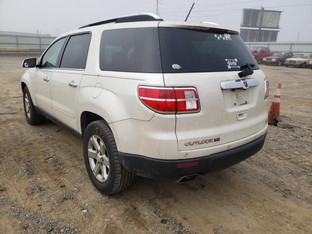 5GZEV23777J144823 - 2007 SATURN OUTLOOK XR CREAM photo 3