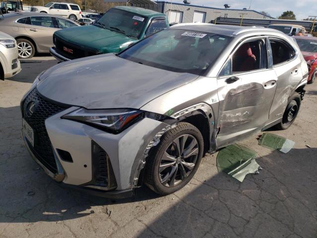 JTHU9JBH9K2002500 - 2019 LEXUS UX 250H GRAY photo 2