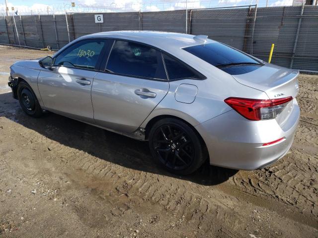 2HGFE2F53NH538951 - 2022 HONDA CIVIC SPOR 银色 照片 3