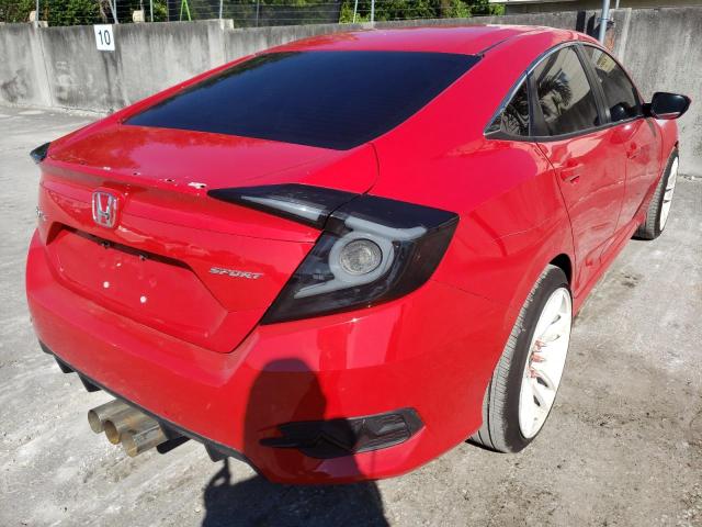 2HGFC2E84LH545471 - 2020 HONDA CIVIC SPOR TWO TONE photo 4