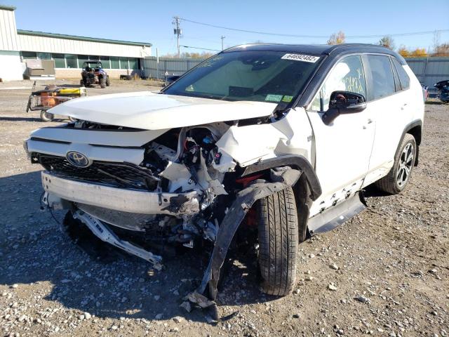 JTMEB3FV5ND080061 - 2022 TOYOTA RAV4 PRIME WHITE photo 2