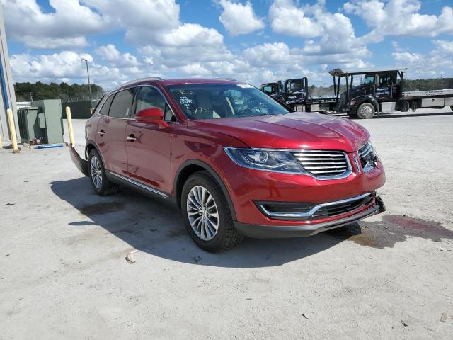 2LMTJ6KR0GBL84072 - 2016 LINCOLN MKX SELECT BURGUNDY photo 1