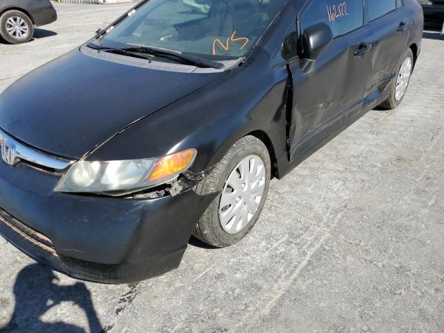 2HGFA15978H520662 - 2008 HONDA CIVIC EXL Qara foto 9