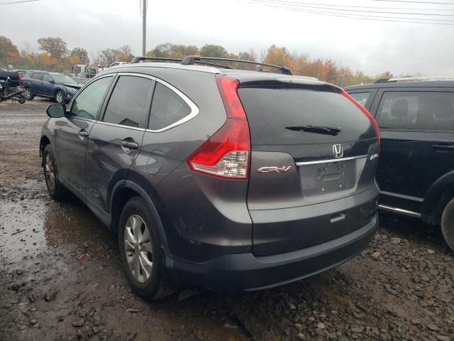 2HKRM4H70EH637954 - 2014 HONDA CR-V EXL GRAY photo 3