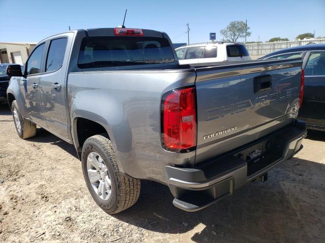 1GCGSCEN5M1218823 - 2021 CHEVROLET COLORADO L GRAY photo 3