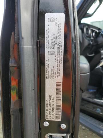 1C4GJXAN4MW756545 - 2021 JEEP WRANGLER S BLACK photo 10