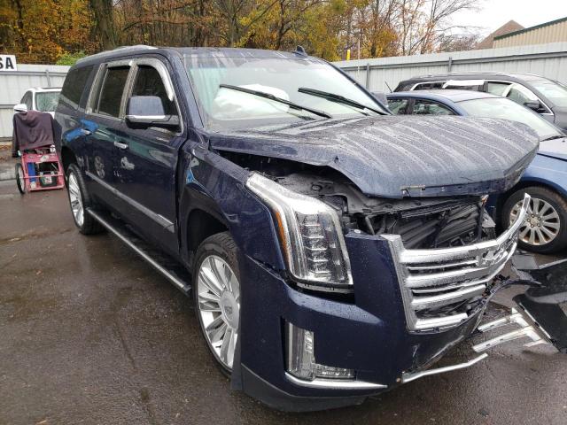 1GYS4KKJ4JR241856 - 2018 CADILLAC ESCALADE E BLUE photo 1