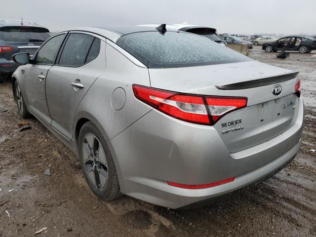 KNAGM4AD4C5032160 - 2012 KIA OPTIMA HYB SILVER photo 3