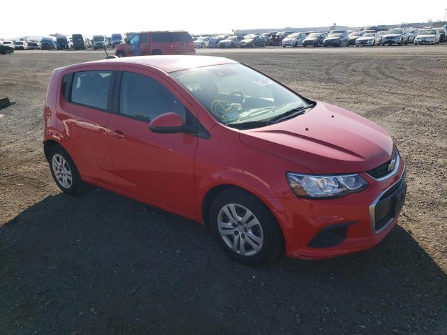 1G1JG6SB7L4128369 - 2020 CHEVROLET SONIC RED photo 4