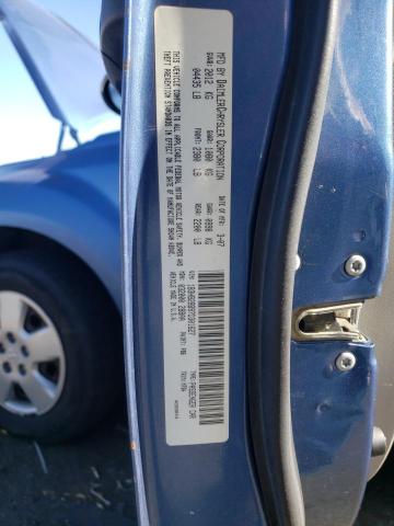 1B3HB28B97D301627 - 2007 DODGE CALIBER BLUE photo 10