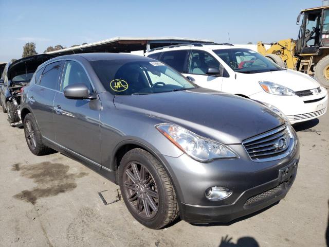 JN1AJ0HP6BM801176 - 2011 INFINITI EX35 BASE GRAY photo 1