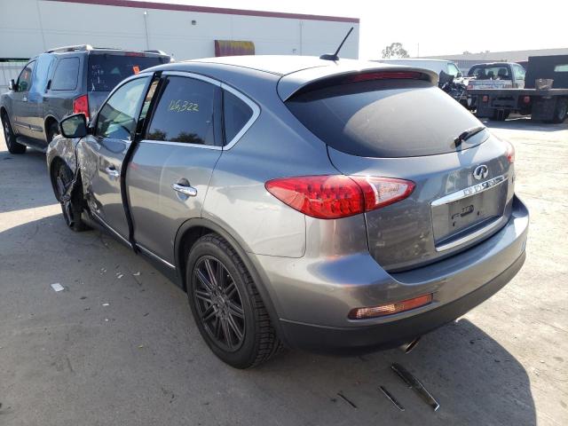 JN1AJ0HP6BM801176 - 2011 INFINITI EX35 BASE GRAY photo 3