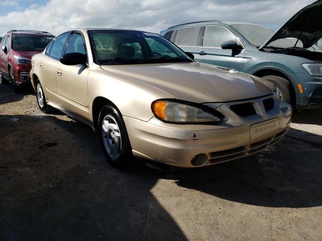 1G2NE52F53C163806 - 2003 PONTIAC GRAND AM S TAN photo 1