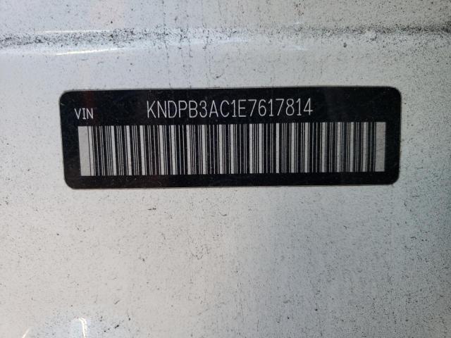 KNDPB3AC1E7617814 - 2014 KIA SPORTAGE B WHITE photo 10