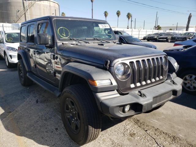 1C4HJXDG8LW187649 - 2020 JEEP WRANGLER U გრაფიტი ფოტო 1