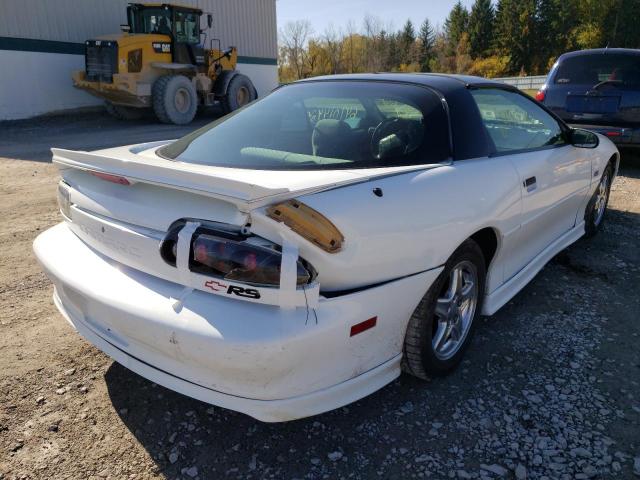 2G1FP22K0V2154335 - 1997 CHEVROLET CAMARO BAS WHITE photo 4