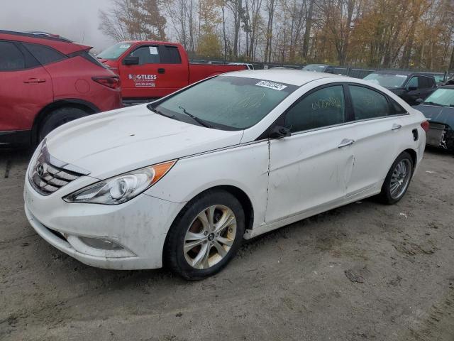 5NPEC4AC0BH284572 - 2011 HYUNDAI SONATA WHITE photo 2