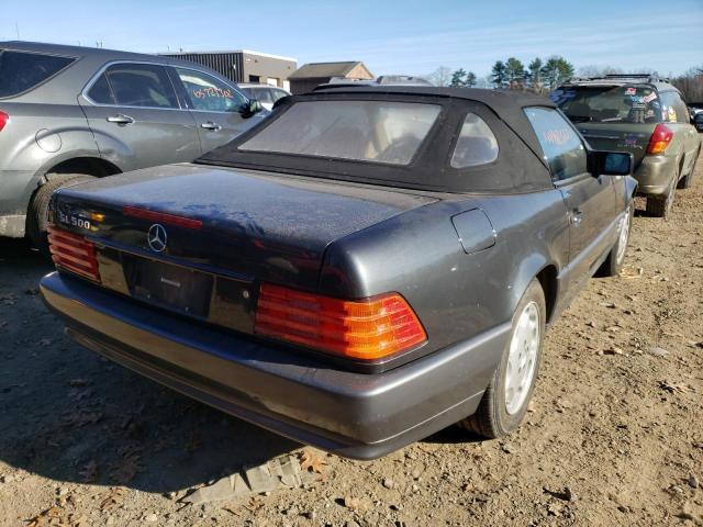 WDBFA67E0SF117362 - 1995 MERCEDES-BENZ SL 500 GRAY photo 4