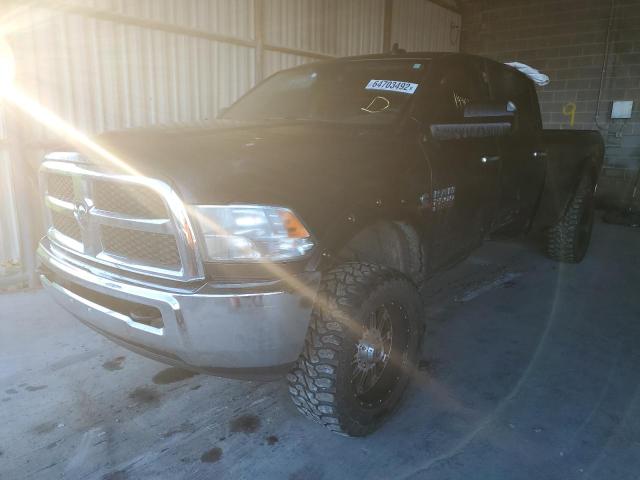 3C6UR5JL9EG110651 - 2014 RAM 2500 SLT BLACK photo 2