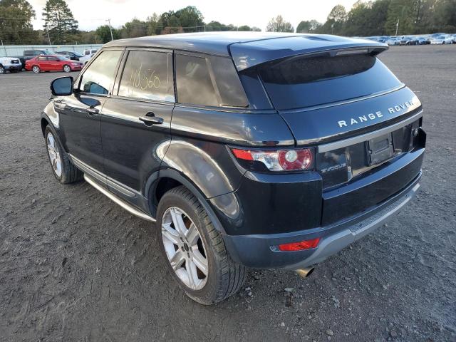 SALVR2BG8CH617324 - 2012 LAND ROVER RANGE ROVE BLACK photo 3