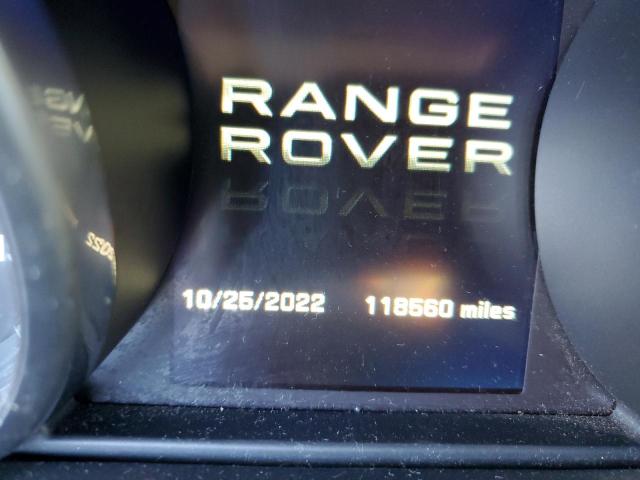 SALVR2BG8CH617324 - 2012 LAND ROVER RANGE ROVE BLACK photo 8