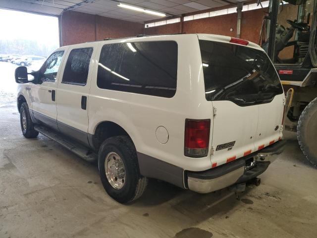 1FMSU41P35ED48381 - 2005 FORD EXCURSION WHITE photo 3