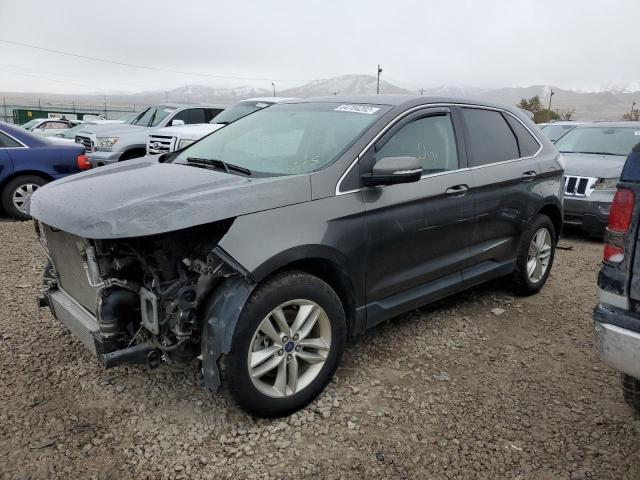 2FMPK4J91HBB96341 - 2017 FORD EDGE SEL CHARCOAL photo 2