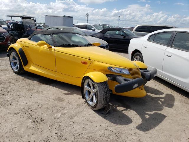 1P3EW65G5YV605742 - 2000 PLYMOUTH PROWLER YELLOW photo 1